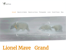 Tablet Screenshot of grandfrisson.com